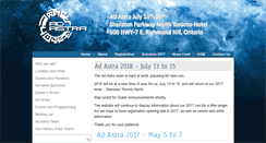 Desktop Screenshot of ad-astra.org